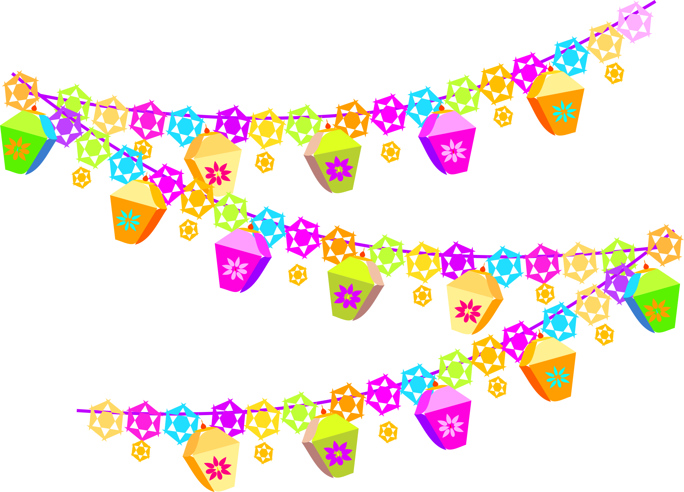 Big Image - Decorations Clipart (2400x1727)