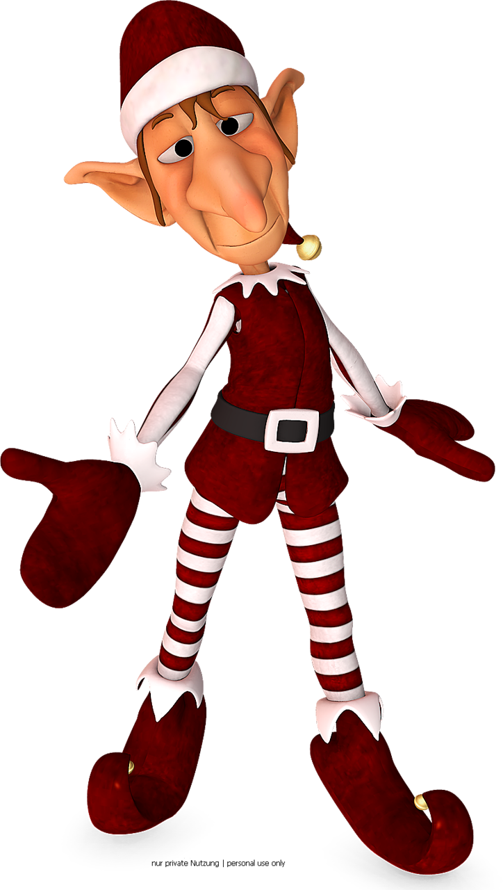 Elfen Clipart Clothes - Clip Art (724x1280)