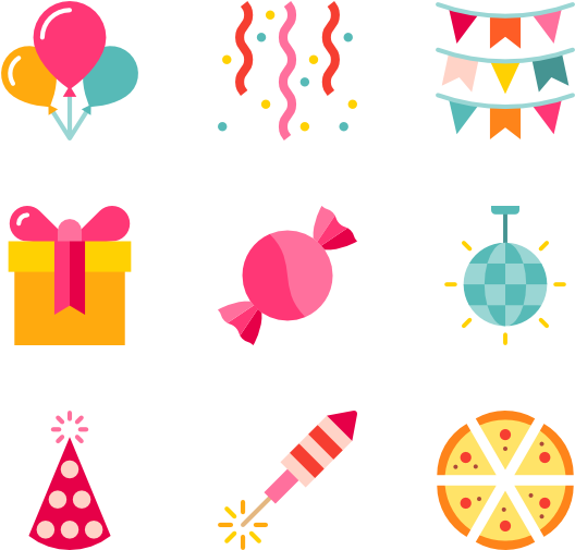 Birthday Party - Confetti (600x564)