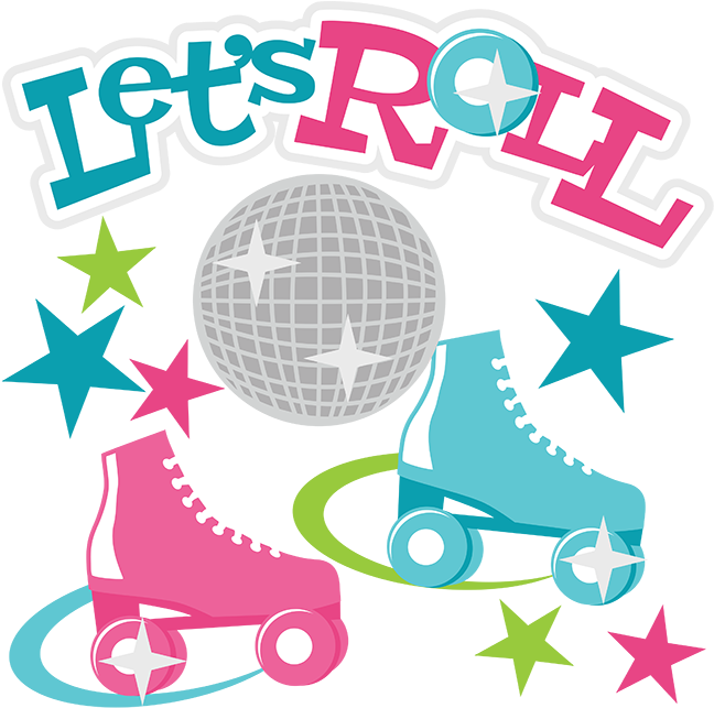 Saturday-sunday Deluxe Birthday Party - Clip Art Roller Skates (648x650)