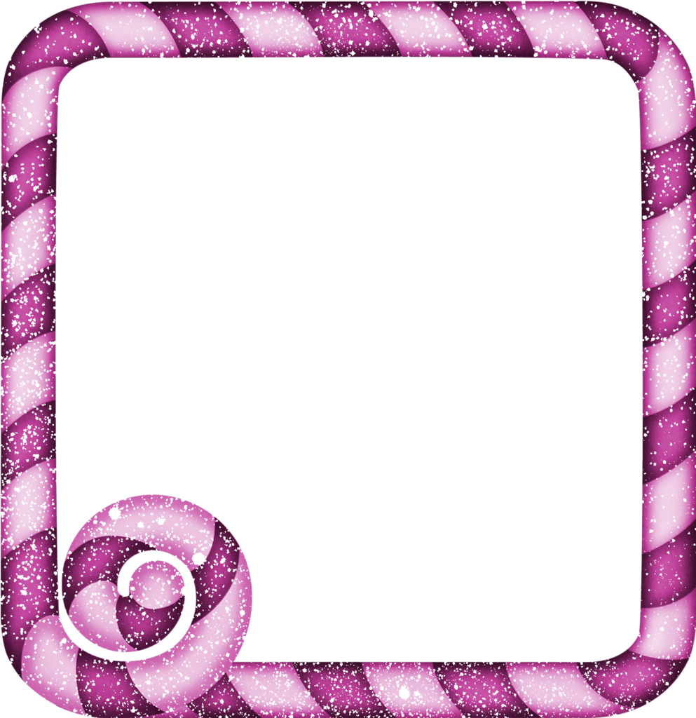 B *✿*elves On Overtime - Pink Christmas Frame Png (993x1024)