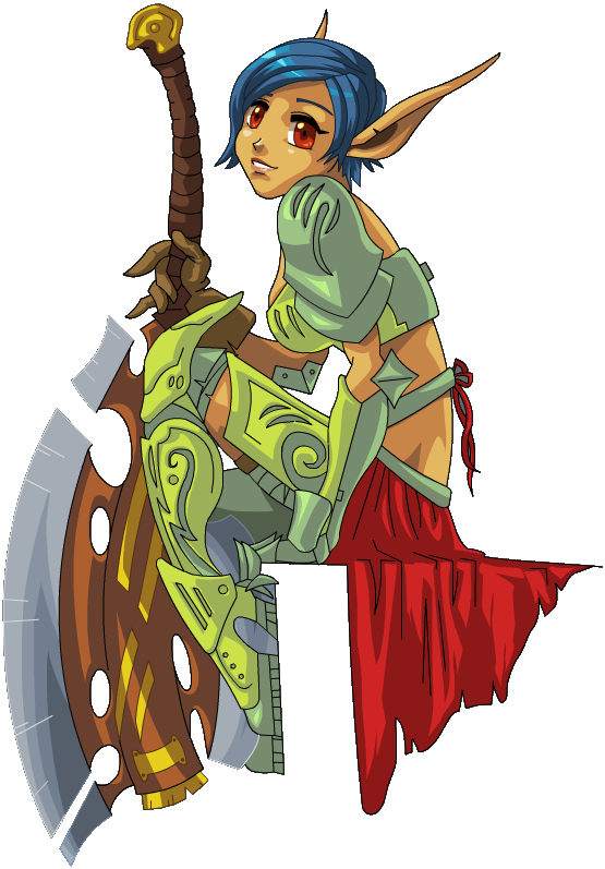 Ballyhoo, An Elf, Notice The Ears - Ballyhoo Adventure Quest (555x797)