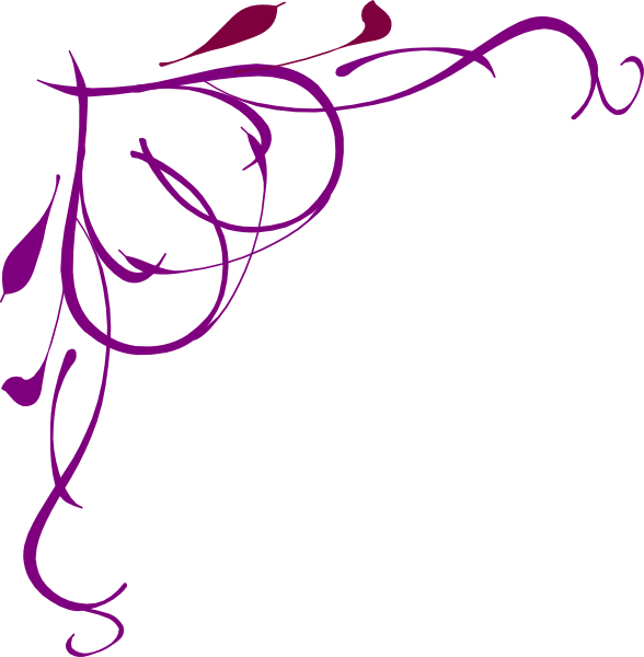 Clip Art Purple Heart (588x600)