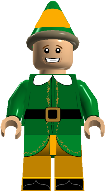 Image Result For Buddy Elf Lego Minifig - Cartoon (602x488)