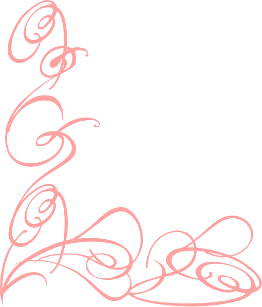 Swirl Coral 4 Clip Art At Clker - Page Borders In Word (510x598)