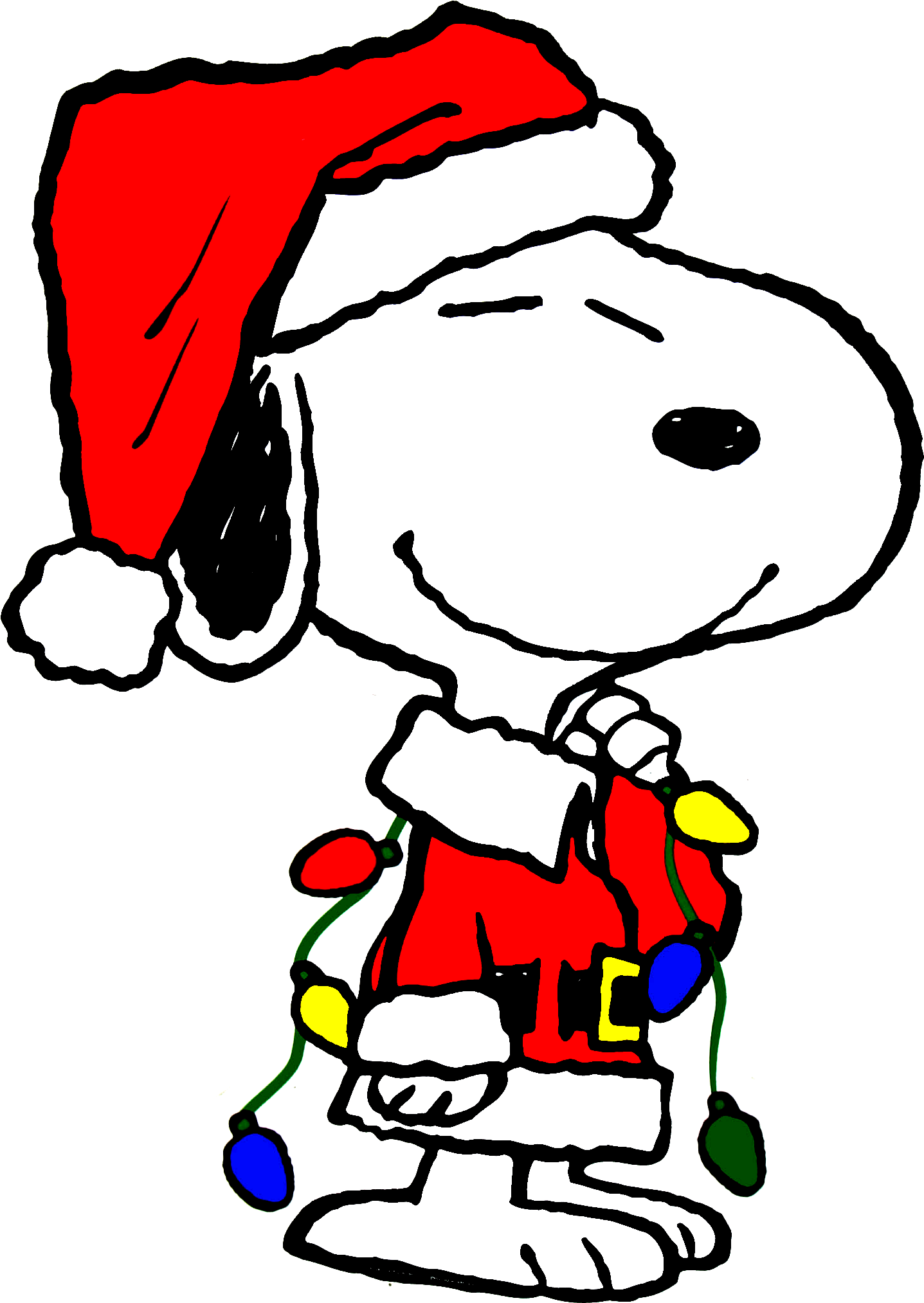 Snoopy Christmas, Windows Decor, Window Clings, Christmas - Product Works Peanuts Gel Window Cling (snoopy Lights) (1558x2244)