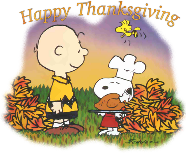 Happy Thanksgiving Charlie Brown - Happy Thanksgiving Charlie Brown (600x497)