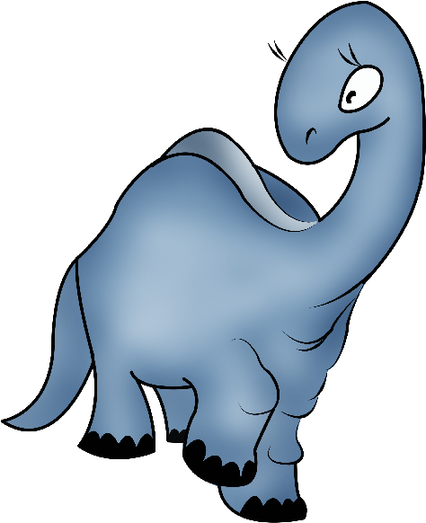 Dinosaur Cute Cartoon Animal Clip Art Images - Cartoon Dinosaur Transparent Background (600x600)