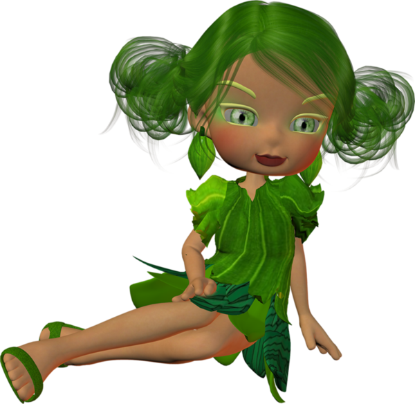 Fairy Poser Tubes - Saint Patrick (600x584)