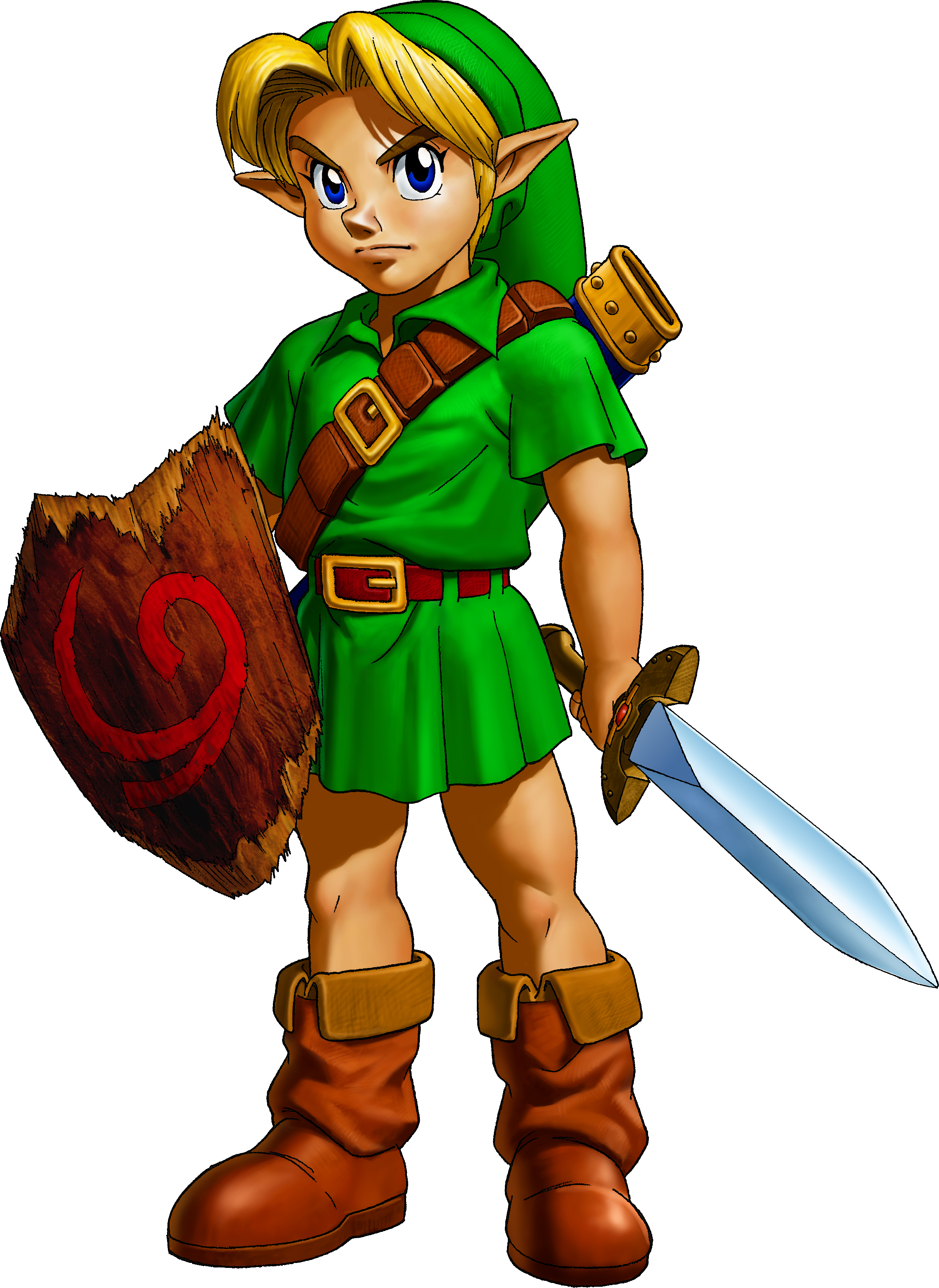 Ocarina Of Time Clipart - Link Ocarina Of Time (2243x3075)