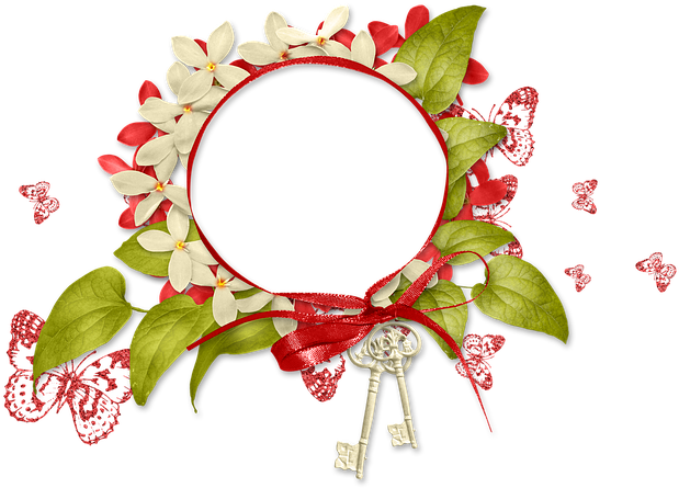 Frame, Photo Frame, Spring, Summer, Flowers, Greens - International Women's Day Gif (640x474)