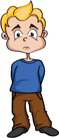 Whenever A Child Is Abandoned, They Go Straight Into - Sad Face For Children Cartoon (300x500)