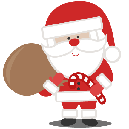 Santa With Bag Svg Scrapbook Cut File Cute Clipart - Merry Christmas And All That Bollocks (432x432)