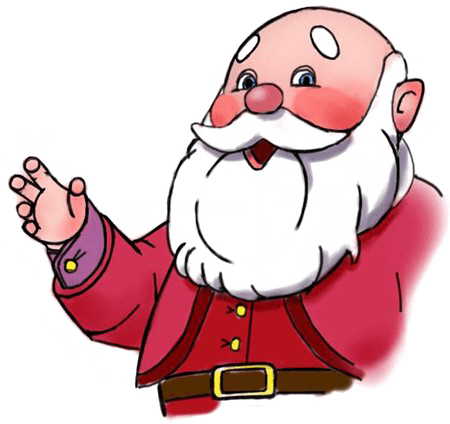 Christmas Santa Face Free Png Image - Santa Claus Drawing (450x424)