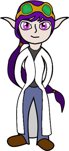Emva, Elf Shaped By Magnus-vir - Cartoon (362x579)