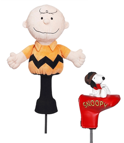 Peanuts Charlie Brown And Snoopy Putter Cover By Creative - Peanuts Charlie Brown Golf Geadcover (500x500)
