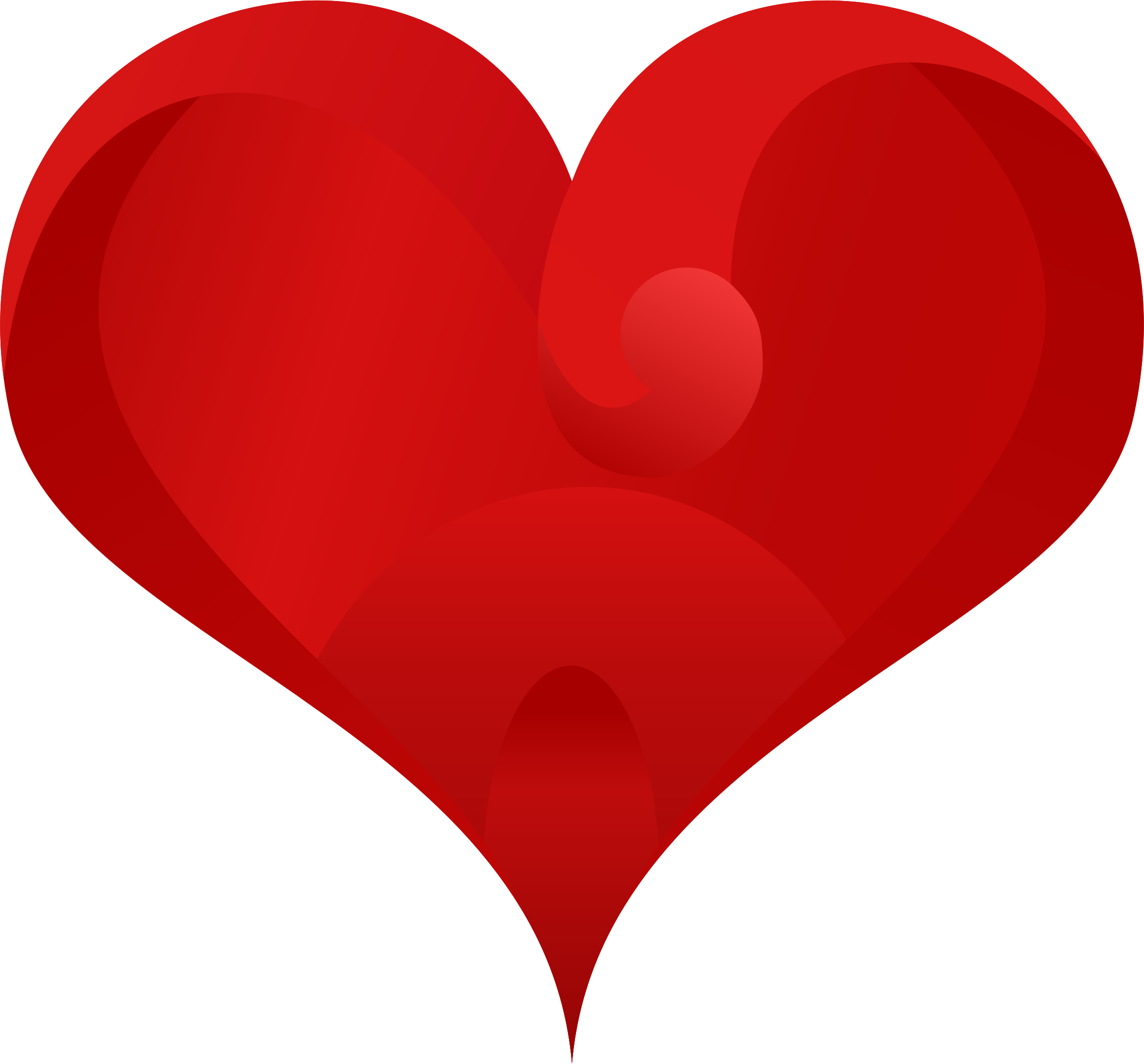 Heart Pictures For Valentines Day - Stylish Heart (2288x2128)