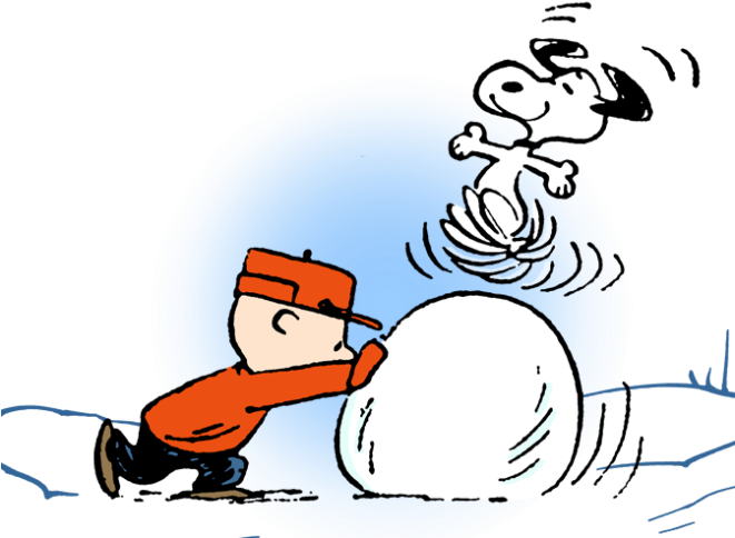 Vuelve Charlie Brown A La Pantalla Grande - Charlie Brown Snowball Fight (660x495)
