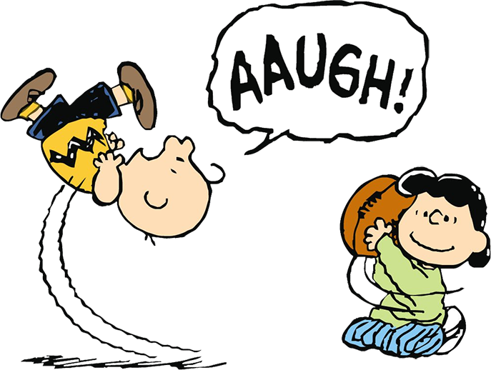 Charlie Brown And Lucy Football (687x518)