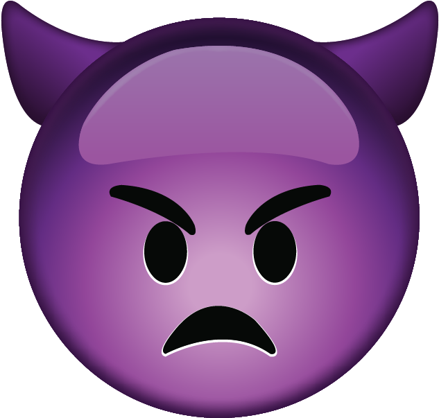 Purple Devil Emoji (640x640)