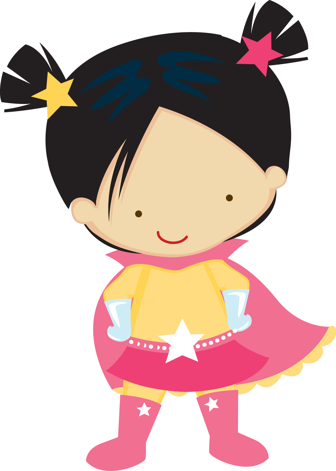 Zwd Superhero Girl 01 - Dibujos De Ninas Superheroes (1090x1527)