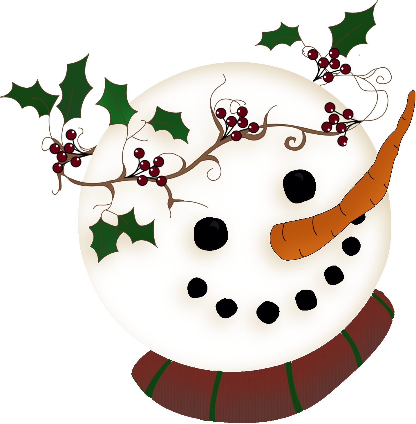 Snowman Faces, Snowmen, Winter Clipart, Yandex, Clip - Snowman (1434x1461)