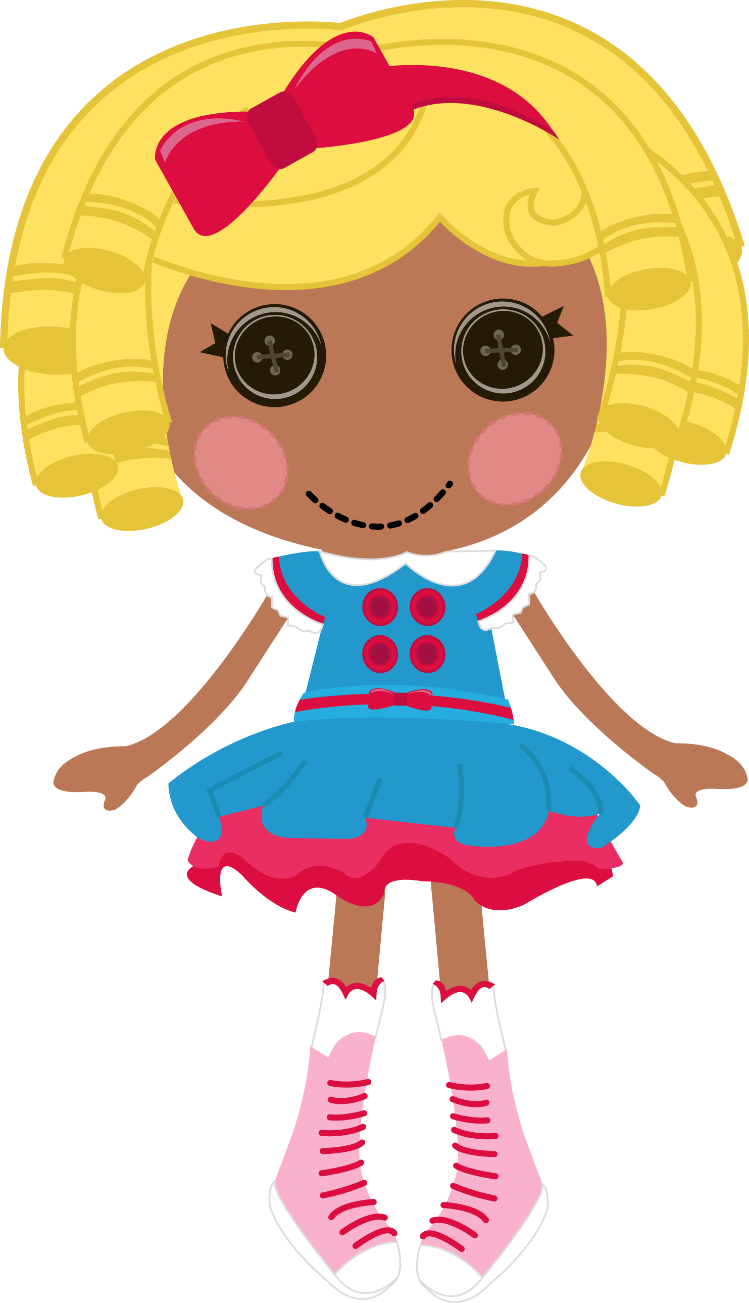 7 Dot Starlight - Lalaloopsy Clip Art Png (1483x2578)