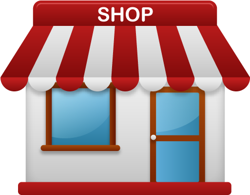Shop Icon - Mini Mart Icon Png (512x512)