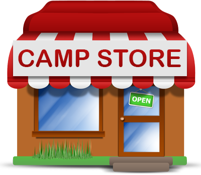 Camp Clipart Bunk - Camp Store Clipart (400x347)