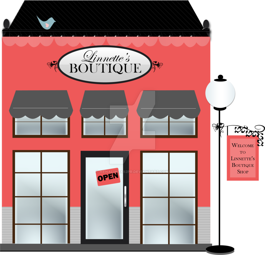 Shop - Clipart - Boutique Clipart Png (900x865)