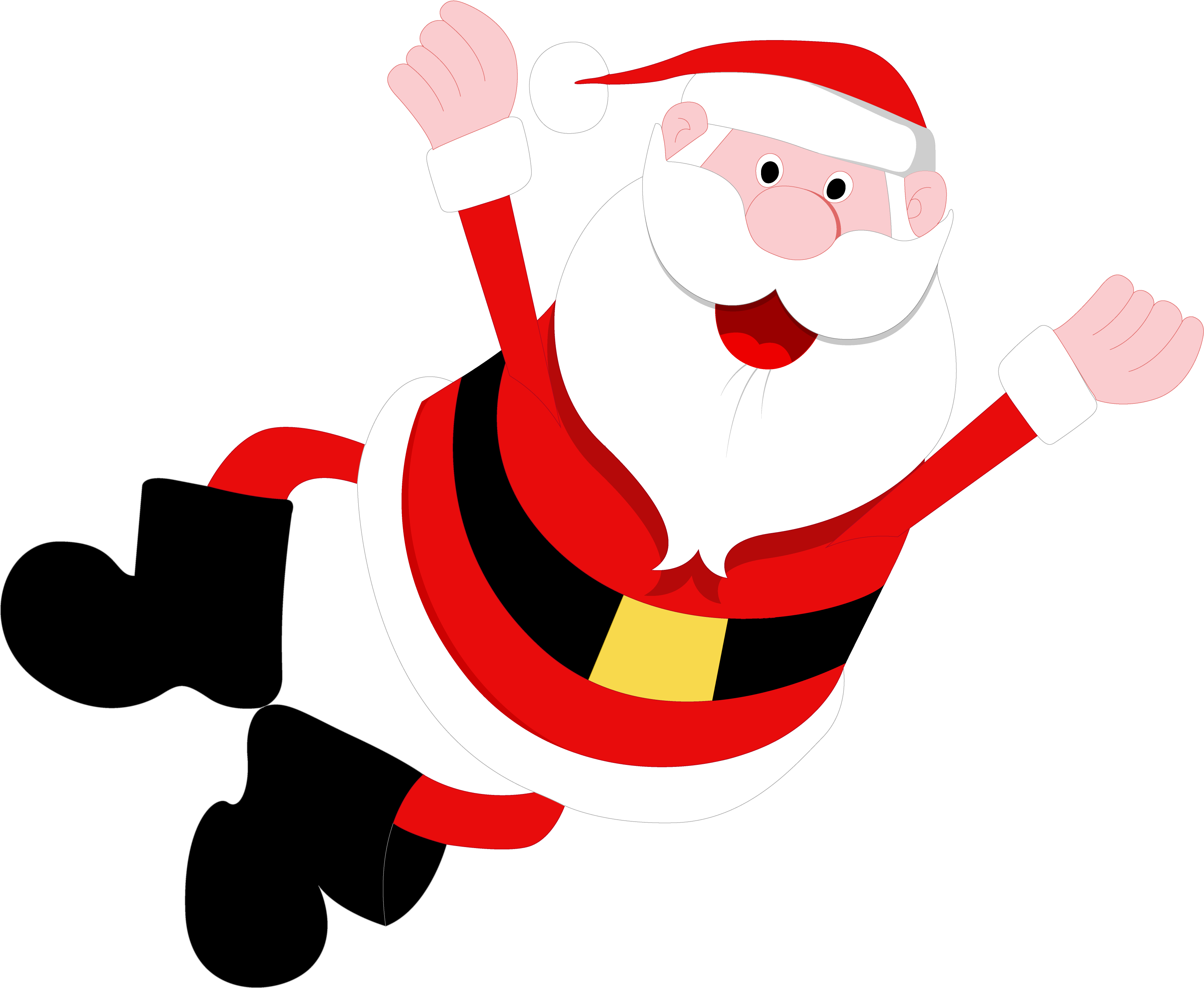 Santa Claus Royalty-free Christmas Clip Art - Santa Claus Royalty-free Christmas Clip Art (4026x3226)
