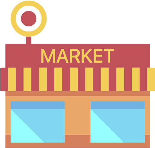 Grocery Store Clipart Png - Supermarket Icon Png (512x512)