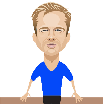 Star Clipart Man - Famous Actor Clipart (500x500)