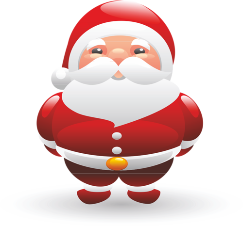 Really Funny Ang Quite Imaginative, These Santa Claus - Santa Claus Vector Png (500x466)