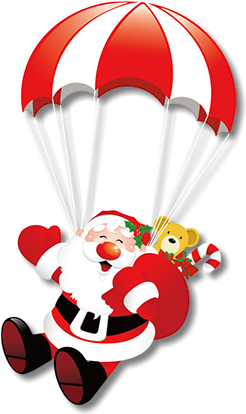 Santa Drop At The Flora-bama Is Always Family Fun - Unique Bargains Christmas Day Decor Christmas Tree (406x456)