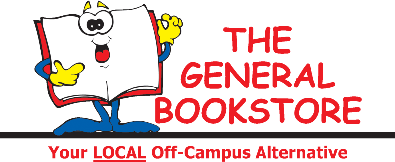 Pin Book Store Clipart - The General Bookstore (800x335)