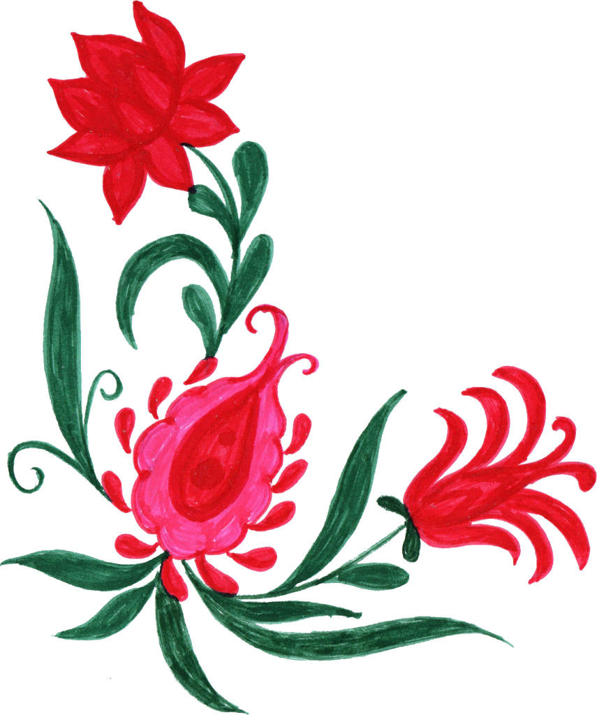 File Format Png File Size 1 08 Mb Free Colorful Flower - Flower Corner (855x1024)