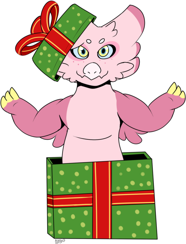 Secret Santa Tofu By Fandragonbrigitha - Cartoon (894x894)