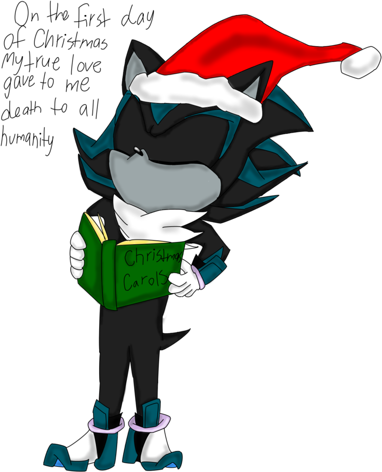 Mephiles' Christmas Carol-secret Santa Project By Mslunarumbreon - Christmas Day (796x1004)