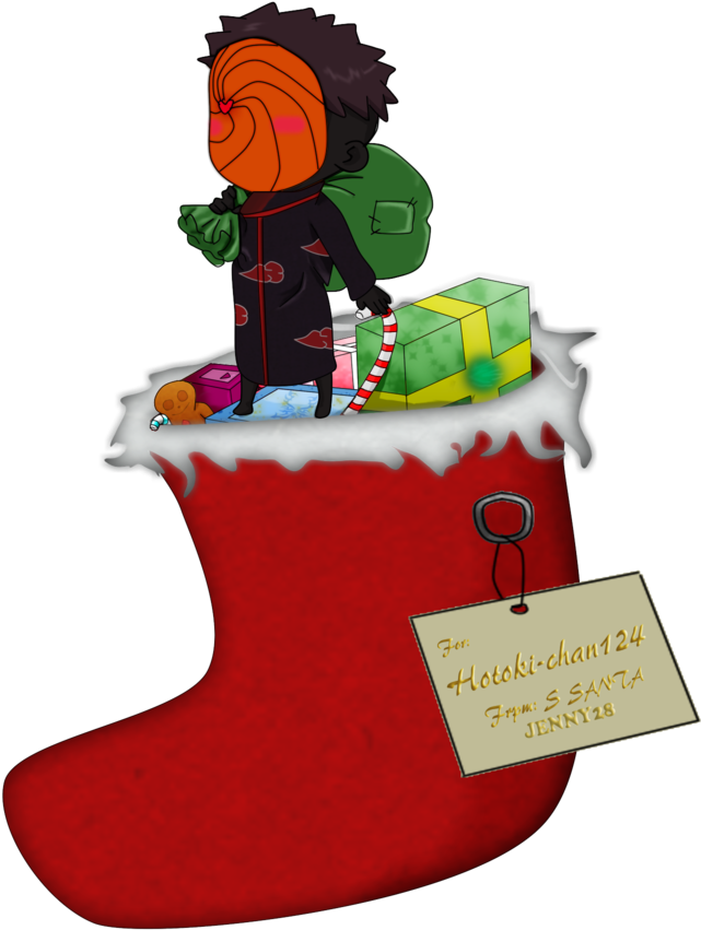 Secret Santa Attacks By Jenny28 Secret Santa Attacks - Christmas Stocking (900x1000)