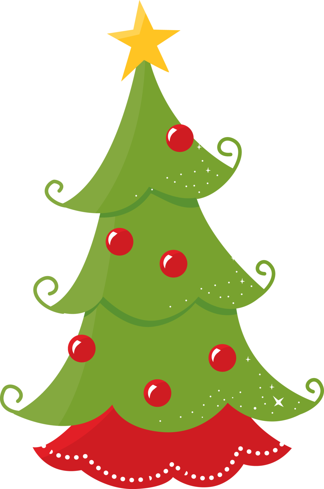 Christmas Tree Clip Art - Clipart Natal (1080x1630)