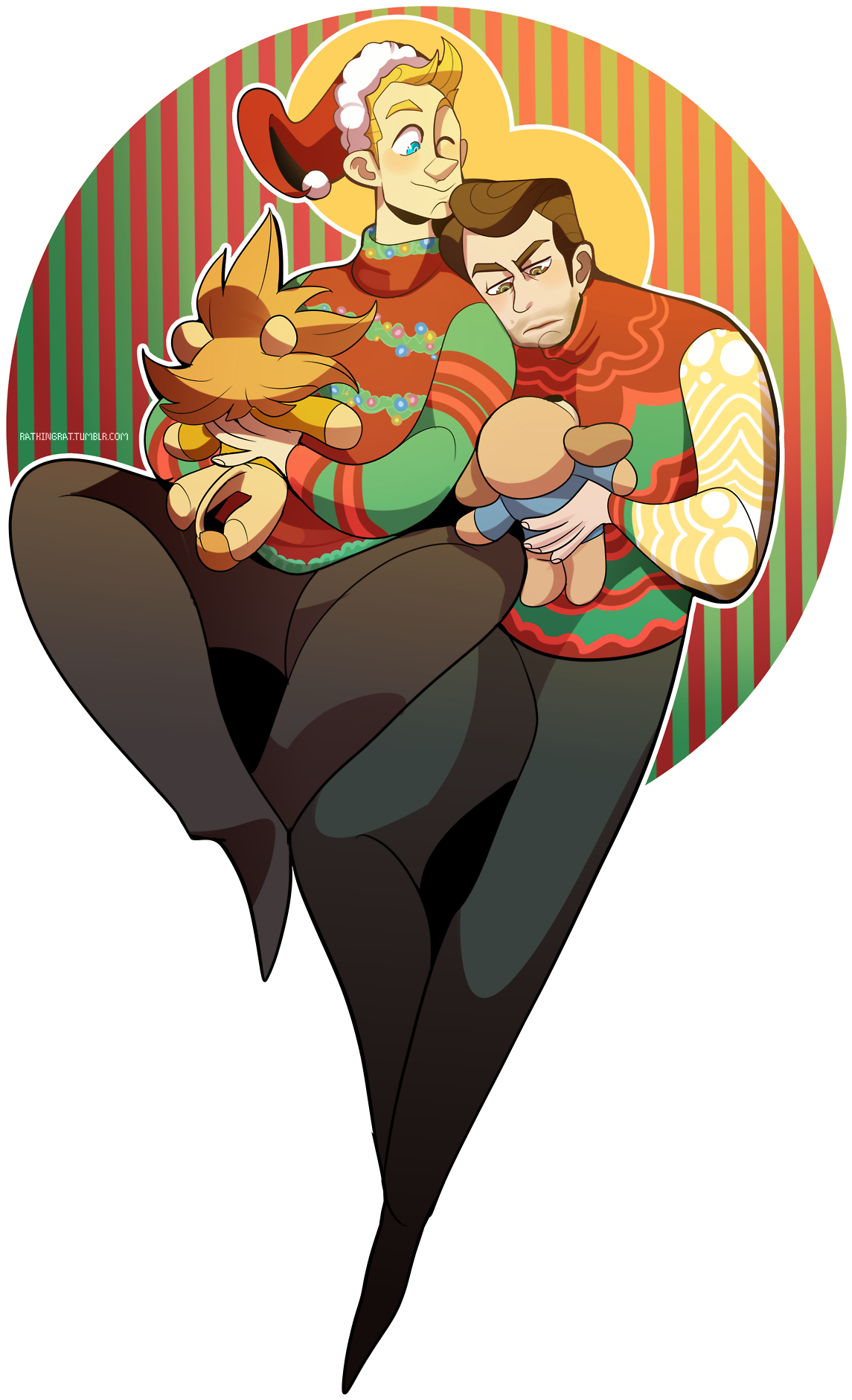 Star Trek Secret Santa For @lukeskywalkerlastjedi The - Cartoon (1181x1920)