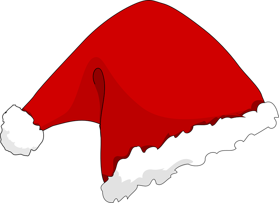 Download Free Photo Report - Santa Hat Clip Art (960x699)