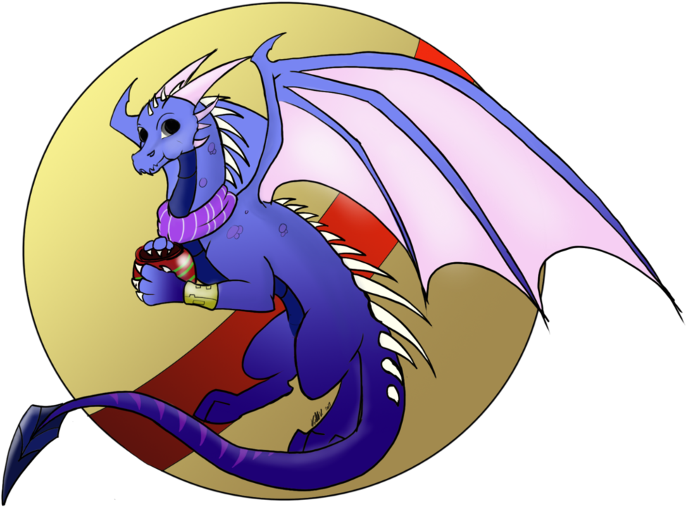 Secret Santa By Kal0wen - Cartoon (979x816)