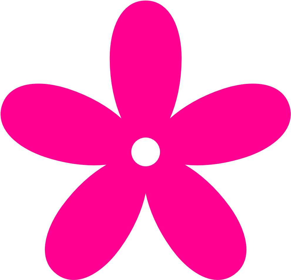 Magenta Clipart - Clipartfest - Flowers Clip Art Pink (999x990)