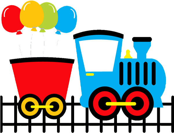 Christmas Train - Trenecitos Infantiles Para Imprimir (600x512)