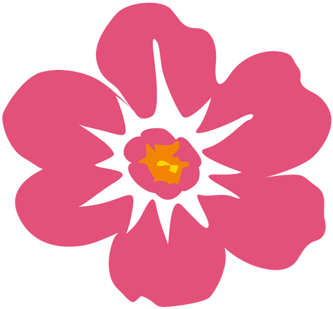 Pink Flower Svg - Flor Png (512x512)