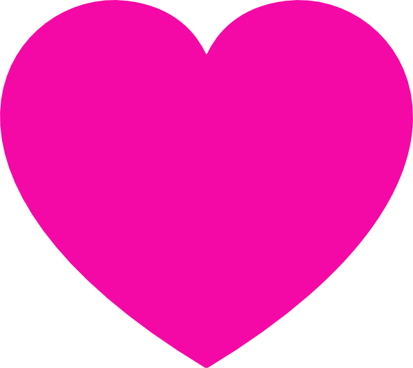 Victoria Secret Pink Heart (600x534)
