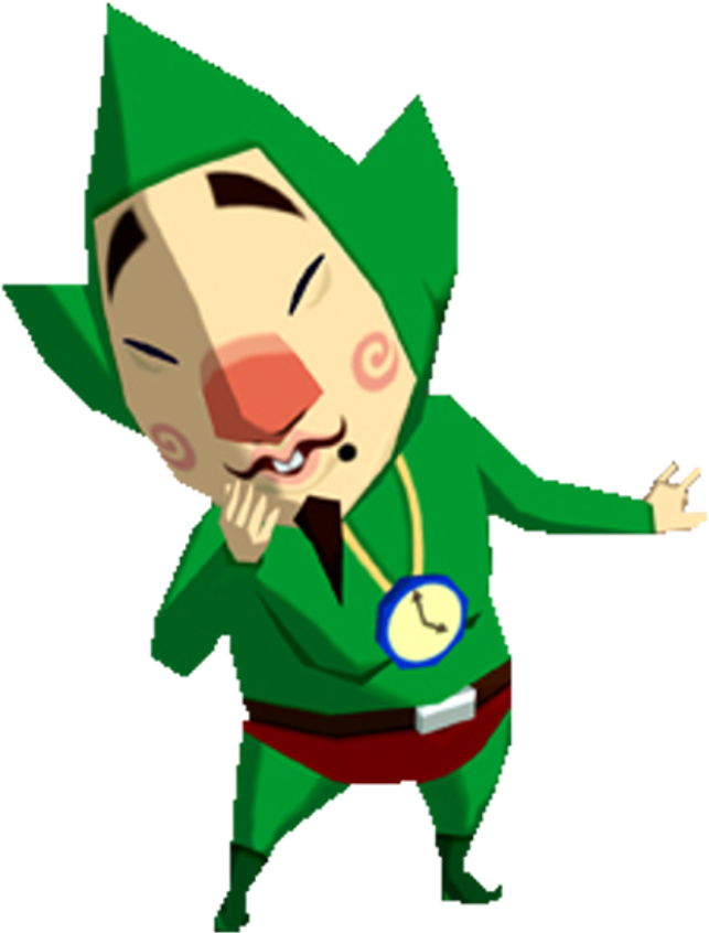 Click The Pictures Of Santa And Tingle Above To Save - Mr Tingle Wind Waker (850x850)