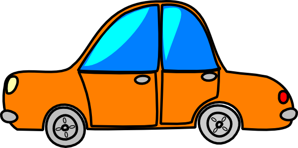 Pic Of Cartoon Car - Cartoon Car Vector Png (600x299)